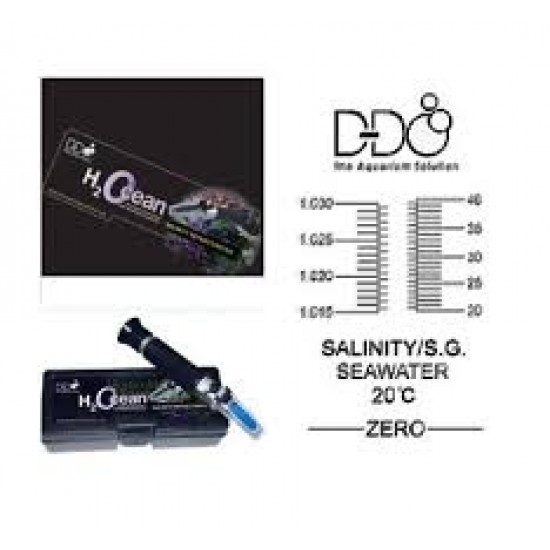 D-D refractometru portabil pentru masurarea salinitatii